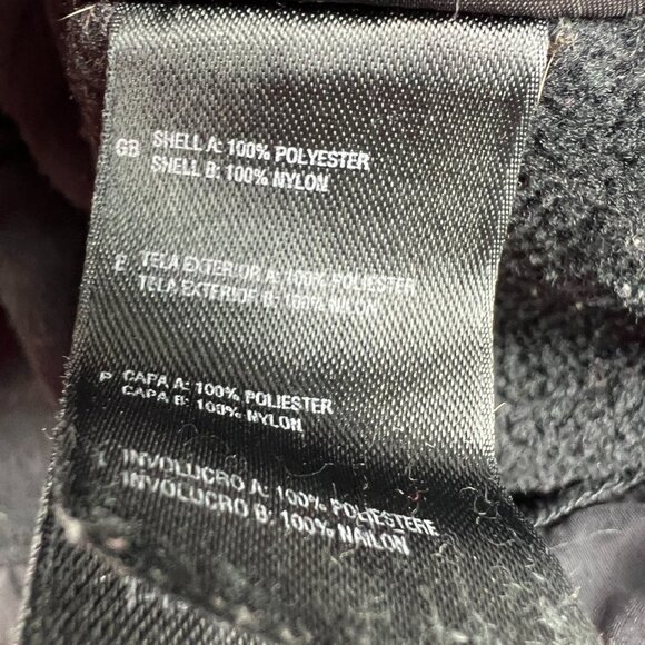 The North Face TNF Denali Jacket Women's Medium Black Polortec Full Zip Fleece - Picture 9 of 16